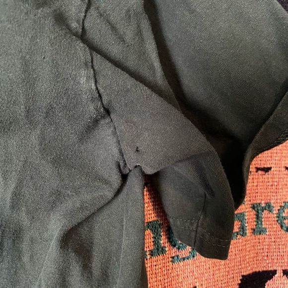 Vans Off The Wall Green T-Shirt Classic Logo In White Skater Men’s Size Medium - Picture 7 of 8